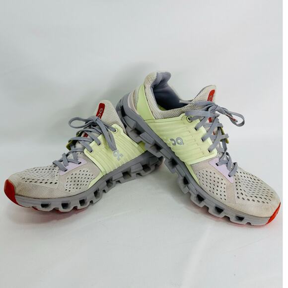 On Running Cloudswift 2 Glacier/Meadow Gray Running Shoes Women’s Size 10 - Picture 7 of 8